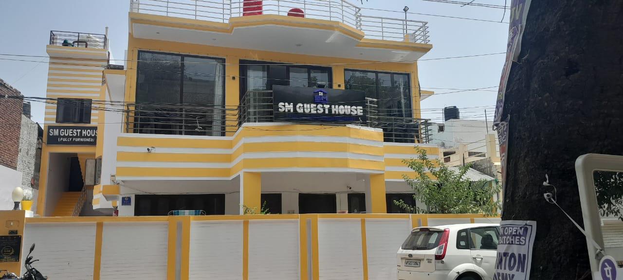 SM Guest House Building at Night
